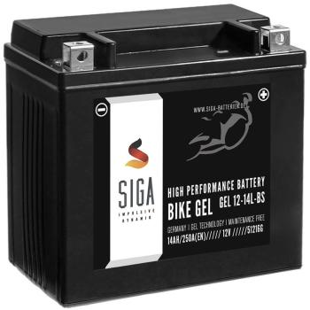 Batterie moto SIGA Bike Gel YTX14L-BS 14 Ah 12 V